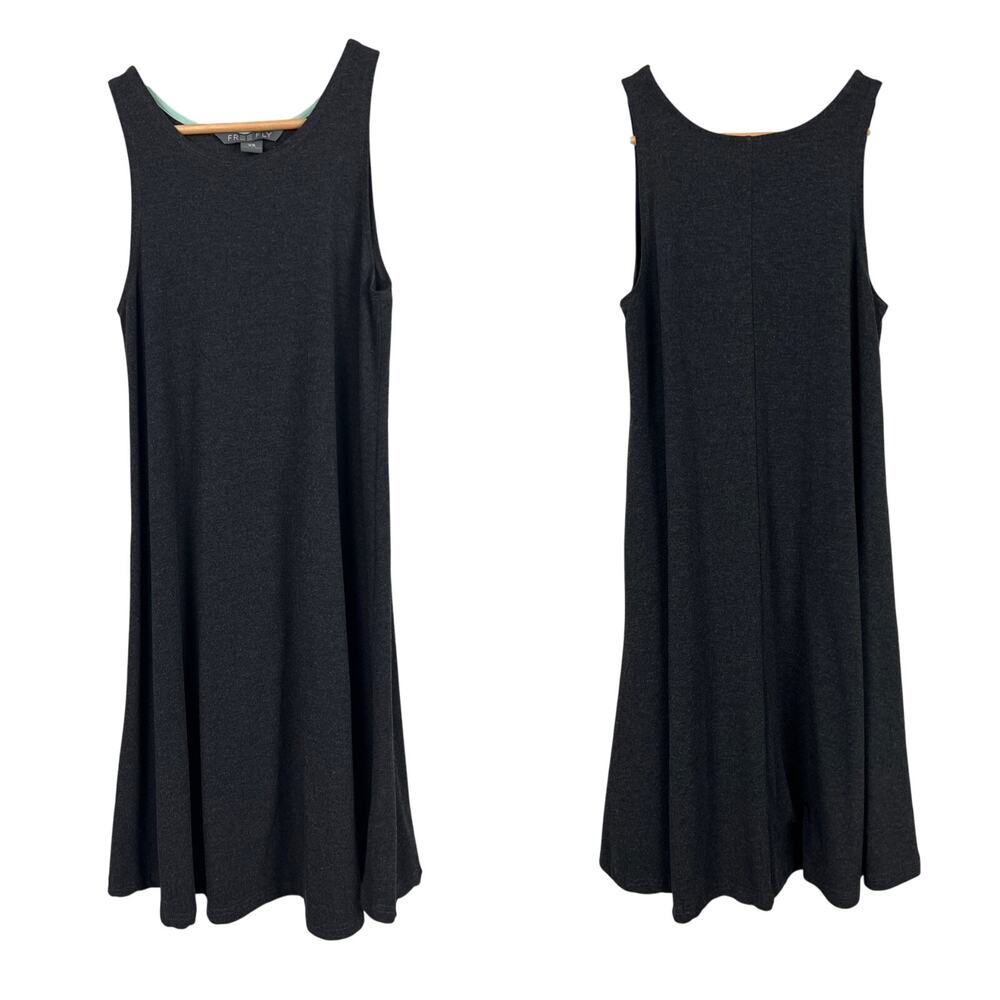 Free Fly Apparel Black Mini Tank Dress